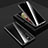 Custodia Lusso Alluminio Laterale Specchio 360 Gradi Cover M02 per Samsung Galaxy S23 Ultra 5G Nero