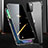Custodia Lusso Alluminio Laterale Specchio 360 Gradi Cover M03 per Apple iPhone 13