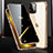 Custodia Lusso Alluminio Laterale Specchio 360 Gradi Cover M03 per Apple iPhone 13 Pro