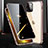 Custodia Lusso Alluminio Laterale Specchio 360 Gradi Cover M03 per Apple iPhone 13 Pro