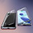 Custodia Lusso Alluminio Laterale Specchio 360 Gradi Cover M03 per Xiaomi Mi 12S Pro 5G