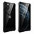 Custodia Lusso Alluminio Laterale Specchio 360 Gradi Cover M15 per Apple iPhone 11 Pro Max Nero