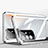 Custodia Lusso Alluminio Laterale Specchio 360 Gradi Cover P01 per Oppo F19 Pro+ Plus 5G