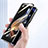 Custodia Lusso Alluminio Laterale Specchio 360 Gradi Cover P01 per Samsung Galaxy Z Fold4 5G