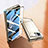 Custodia Lusso Alluminio Laterale Specchio 360 Gradi Cover P01 per Xiaomi Mix Fold 2 5G