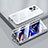 Custodia Lusso Alluminio Laterale Specchio 360 Gradi Cover P01 per Xiaomi Poco X5 5G