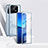 Custodia Lusso Alluminio Laterale Specchio 360 Gradi Cover P02 per Xiaomi Mi 13 5G