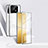 Custodia Lusso Alluminio Laterale Specchio 360 Gradi Cover P02 per Xiaomi Mi 13 5G Argento