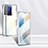 Custodia Lusso Alluminio Laterale Specchio 360 Gradi Cover P03 per Vivo X70 5G