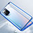Custodia Lusso Alluminio Laterale Specchio 360 Gradi Cover P03 per Xiaomi Mi 11i 5G