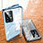 Custodia Lusso Alluminio Laterale Specchio 360 Gradi Cover P03 per Xiaomi Mi 12T Pro 5G