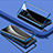 Custodia Lusso Alluminio Laterale Specchio 360 Gradi Cover per Realme 8 5G