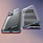 Custodia Lusso Alluminio Laterale Specchio 360 Gradi Cover per Vivo iQOO Z6 5G