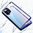 Custodia Lusso Alluminio Laterale Specchio 360 Gradi Cover per Xiaomi Mi 11i 5G