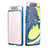 Custodia Lusso Alluminio Laterale Specchio 360 Gradi Cover T01 per Samsung Galaxy A90 4G