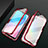 Custodia Lusso Alluminio Laterale Specchio 360 Gradi Cover T01 per Xiaomi Mi A3