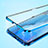 Custodia Lusso Alluminio Laterale Specchio 360 Gradi Cover T04 per Oppo Find X2 Neo