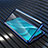 Custodia Lusso Alluminio Laterale Specchio 360 Gradi Cover T04 per Oppo R17 Neo Blu