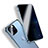 Custodia Lusso Alluminio Laterale Specchio 360 Gradi Cover Z05 per Apple iPhone 15 Pro Max