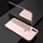 Custodia Lusso Alluminio Laterale Specchio Cover per Apple iPhone X