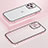 Custodia Lusso Metallo Laterale e Plastica Cover Bling-Bling LF1 per Apple iPhone 13 Pro Max