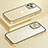 Custodia Lusso Metallo Laterale e Plastica Cover Bling-Bling LF1 per Apple iPhone 13 Pro Max