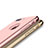 Custodia Lusso Metallo Laterale e Plastica Cover con Anello Supporto A07 per Apple iPhone 7 Plus