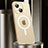 Custodia Lusso Metallo Laterale e Plastica Cover con Mag-Safe Magnetic JL2 per Apple iPhone 15 Oro