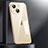 Custodia Lusso Metallo Laterale e Plastica Cover JL1 per Apple iPhone 15 Oro