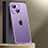 Custodia Lusso Metallo Laterale e Plastica Cover JL2 per Apple iPhone 15 Plus Viola