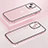 Custodia Lusso Metallo Laterale e Plastica Cover LF3 per Apple iPhone 15