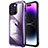 Custodia Lusso Metallo Laterale e Plastica Cover LF6 per Apple iPhone 14 Pro