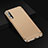 Custodia Lusso Metallo Laterale e Plastica Cover M01 per Huawei P Smart Z (2019) Oro