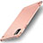 Custodia Lusso Metallo Laterale e Plastica Cover M05 per Apple iPhone Xs Max Oro Rosa