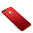 Custodia Lusso Metallo Laterale e Plastica Cover T01 per Apple iPhone 8 Plus Rosso