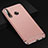 Custodia Lusso Metallo Laterale e Plastica Cover T01 per Huawei Honor 20 Lite Oro Rosa