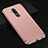 Custodia Lusso Metallo Laterale e Plastica Cover T01 per Huawei Mate 20 Lite Oro Rosa