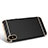 Custodia Lusso Metallo Laterale e Plastica M01 per Apple iPhone X Nero