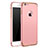 Custodia Lusso Metallo Laterale e Plastica M02 per Apple iPhone 6S Oro Rosa