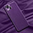 Custodia Lusso Pelle Cover A01 per Apple iPhone 13 Viola