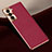 Custodia Lusso Pelle Cover A01 per Samsung Galaxy S21 5G Rosso