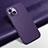 Custodia Lusso Pelle Cover A02 per Apple iPhone 15 Viola