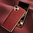 Custodia Lusso Pelle Cover A06 per Apple iPhone 15 Rosso