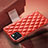 Custodia Lusso Pelle Cover A07 per Apple iPhone 14 Rosso