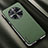 Custodia Lusso Pelle Cover AT1 per Huawei Mate 50 Verde