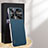 Custodia Lusso Pelle Cover AT1 per Vivo X80 5G Blu