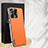Custodia Lusso Pelle Cover AT1 per Xiaomi Mi 13 5G Arancione