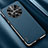 Custodia Lusso Pelle Cover AT2 per Huawei Mate 60 Pro Blu