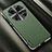 Custodia Lusso Pelle Cover AT2 per Oppo Find X6 5G Verde