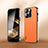 Custodia Lusso Pelle Cover AT6 per Apple iPhone 14 Pro Arancione